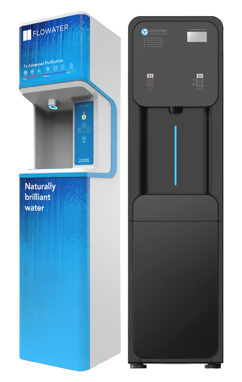 Hydr8 FloWater and Hydr8 4i bottleless water coolers