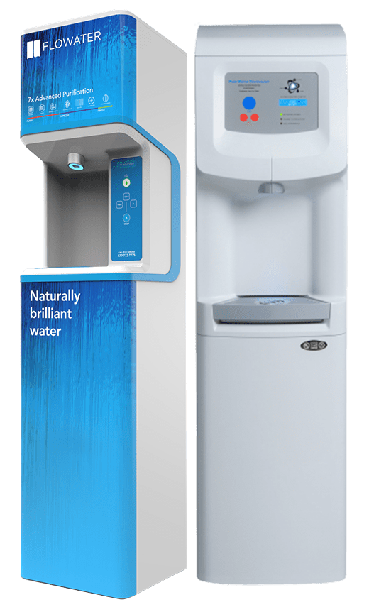 Hydr8 FloWater and 3i bottleless water coolers